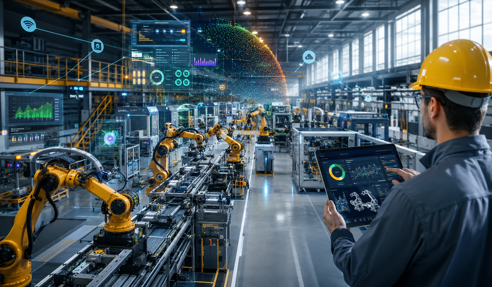 Indústria 4.0 na prática: conectando máquinas, dados e gestão industrial